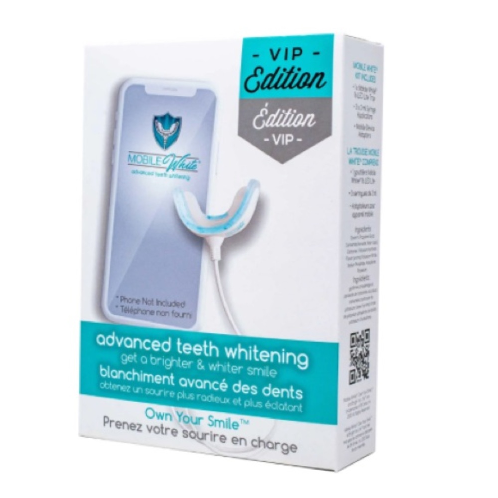 MOBILE WHITE ADVANCED TEETH WHITENING VIP KIT